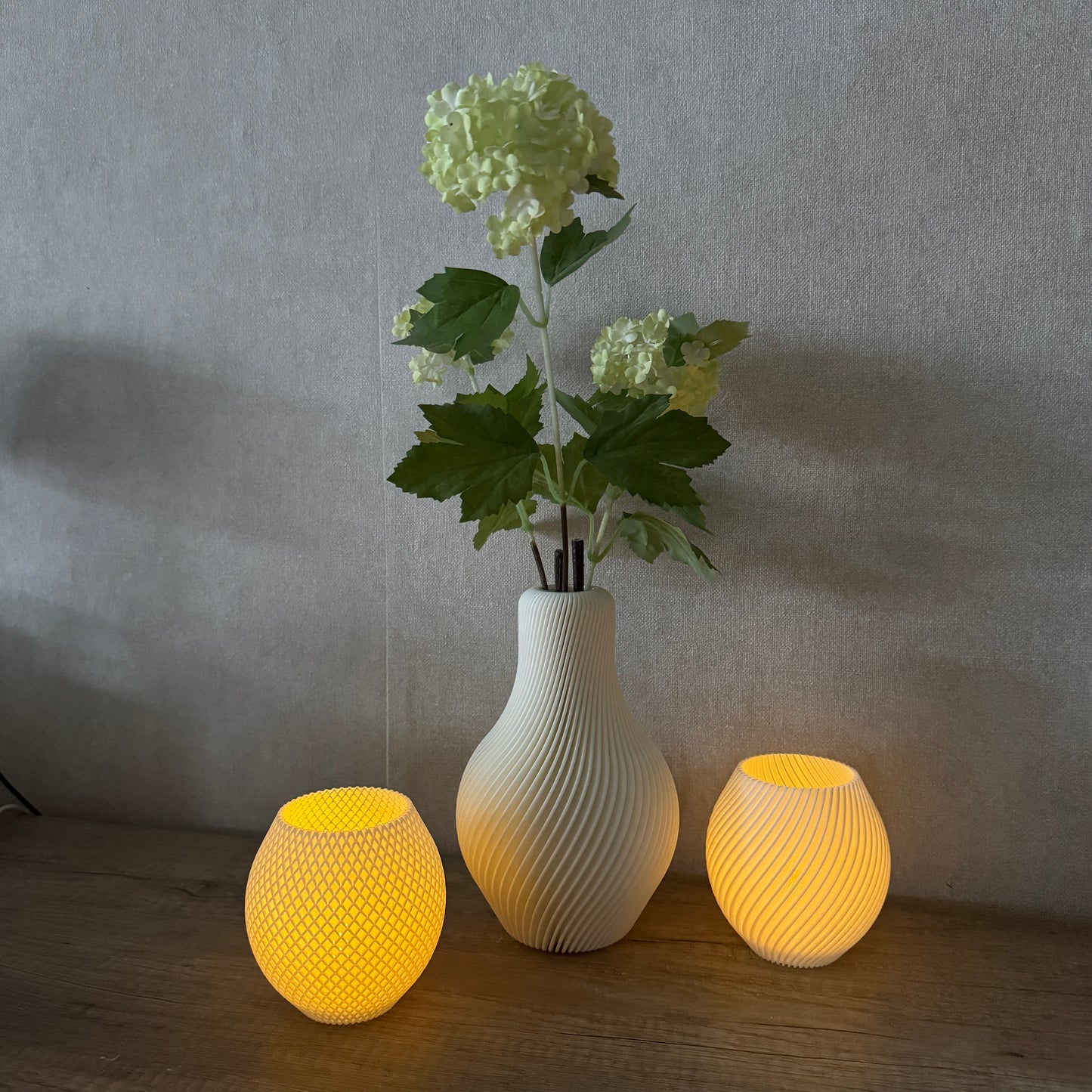 Designvase Blumenvase Vase aus 3D-Druck