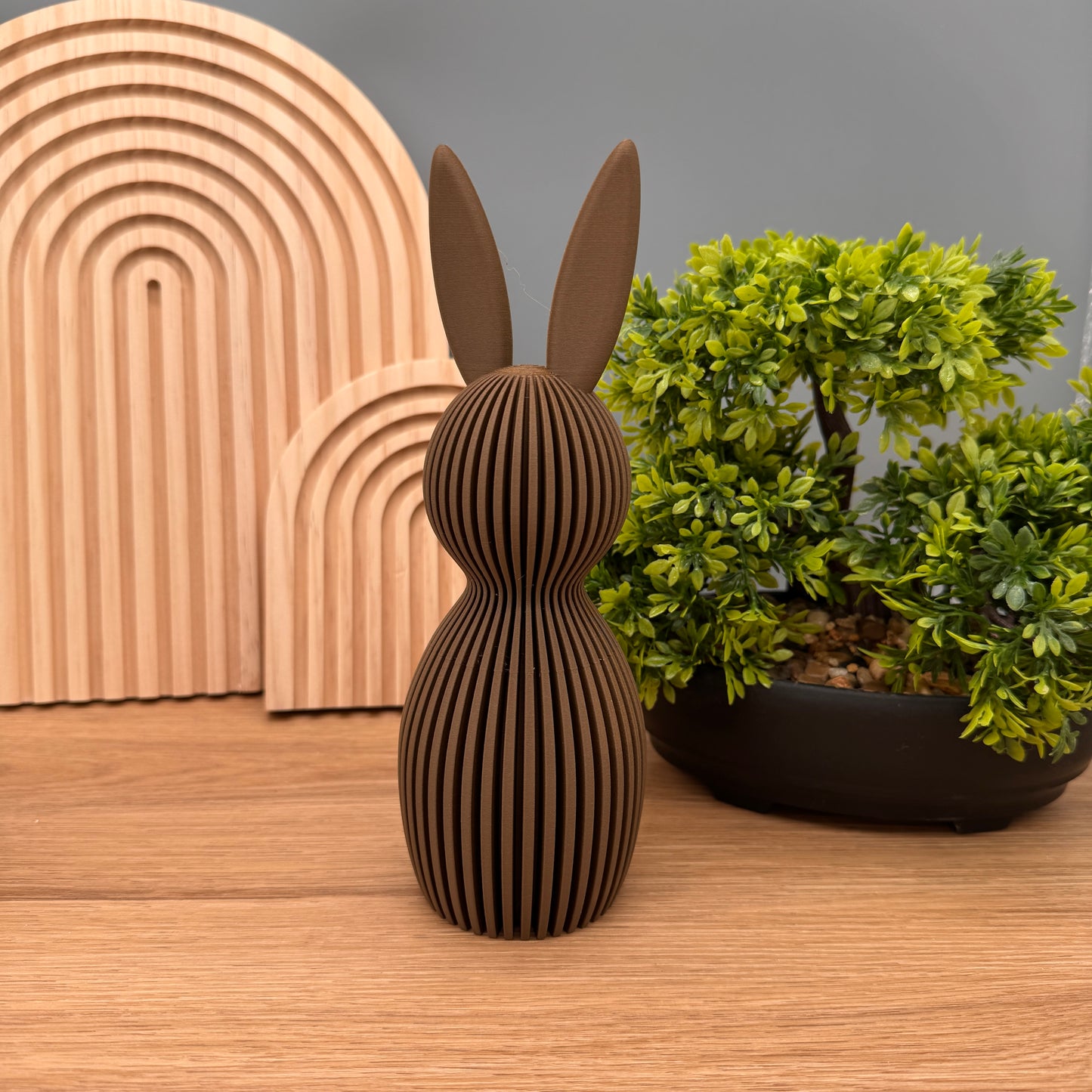 Osterdeko Osterhase Deko in verschiedenen Farben zu Ostern, minimalistisch, stilvoll, elegant, 3D-Druck, Osterdeko, Geschenk, Mitbringsel