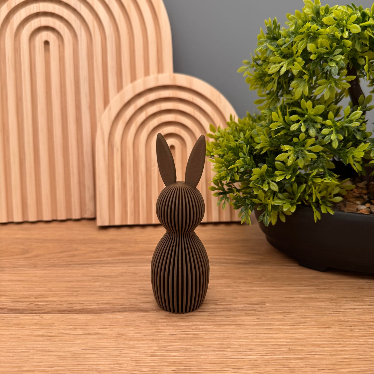 Osterdeko Osterhase Deko in verschiedenen Farben zu Ostern, minimalistisch, stilvoll, elegant, 3D-Druck, Osterdeko, Geschenk, Mitbringsel