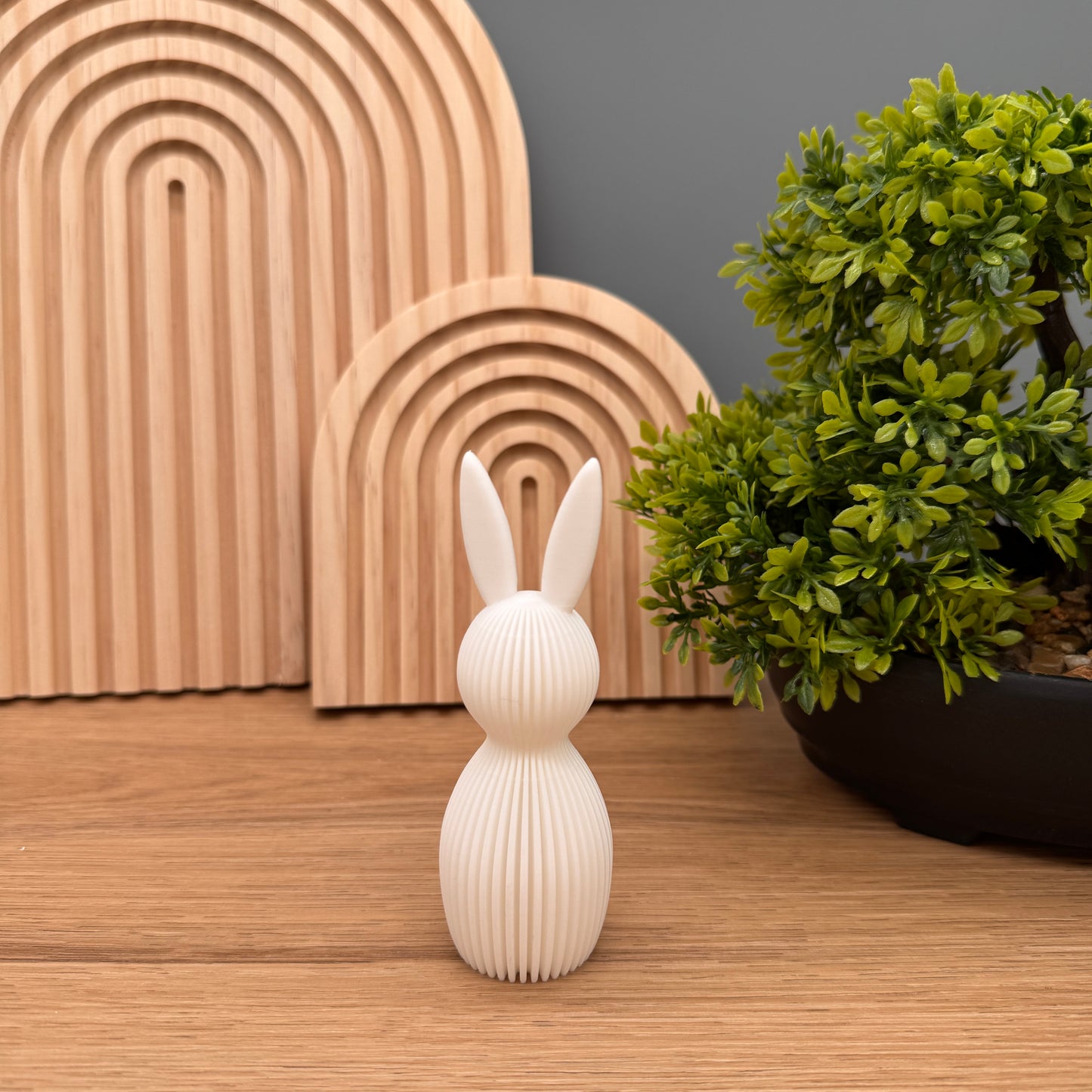 Osterdeko Osterhase Deko in verschiedenen Farben zu Ostern, minimalistisch, stilvoll, elegant, 3D-Druck, Osterdeko, Geschenk, Mitbringsel