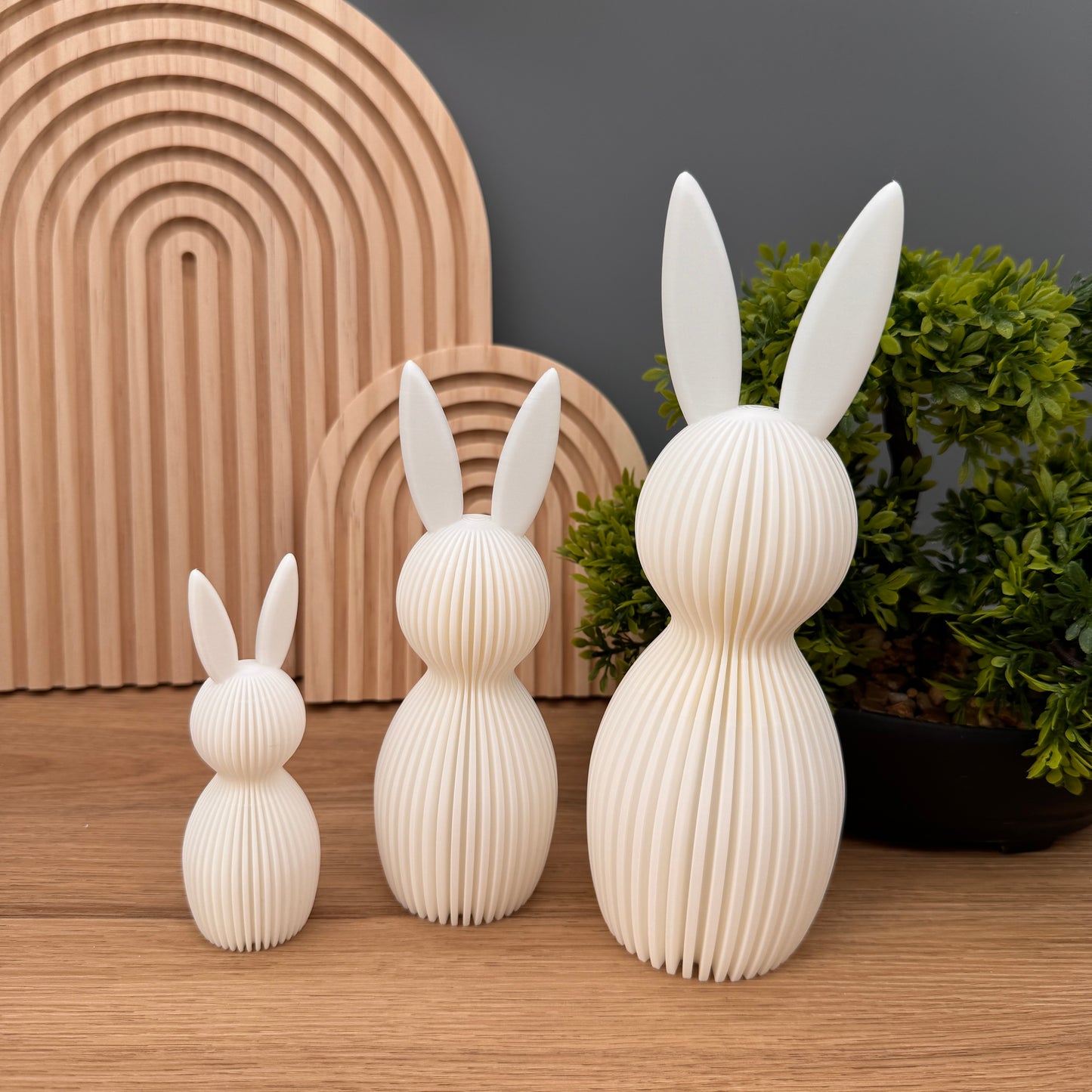 Osterdeko Osterhase Deko in verschiedenen Farben zu Ostern, minimalistisch, stilvoll, elegant, 3D-Druck, Osterdeko, Geschenk, Mitbringsel