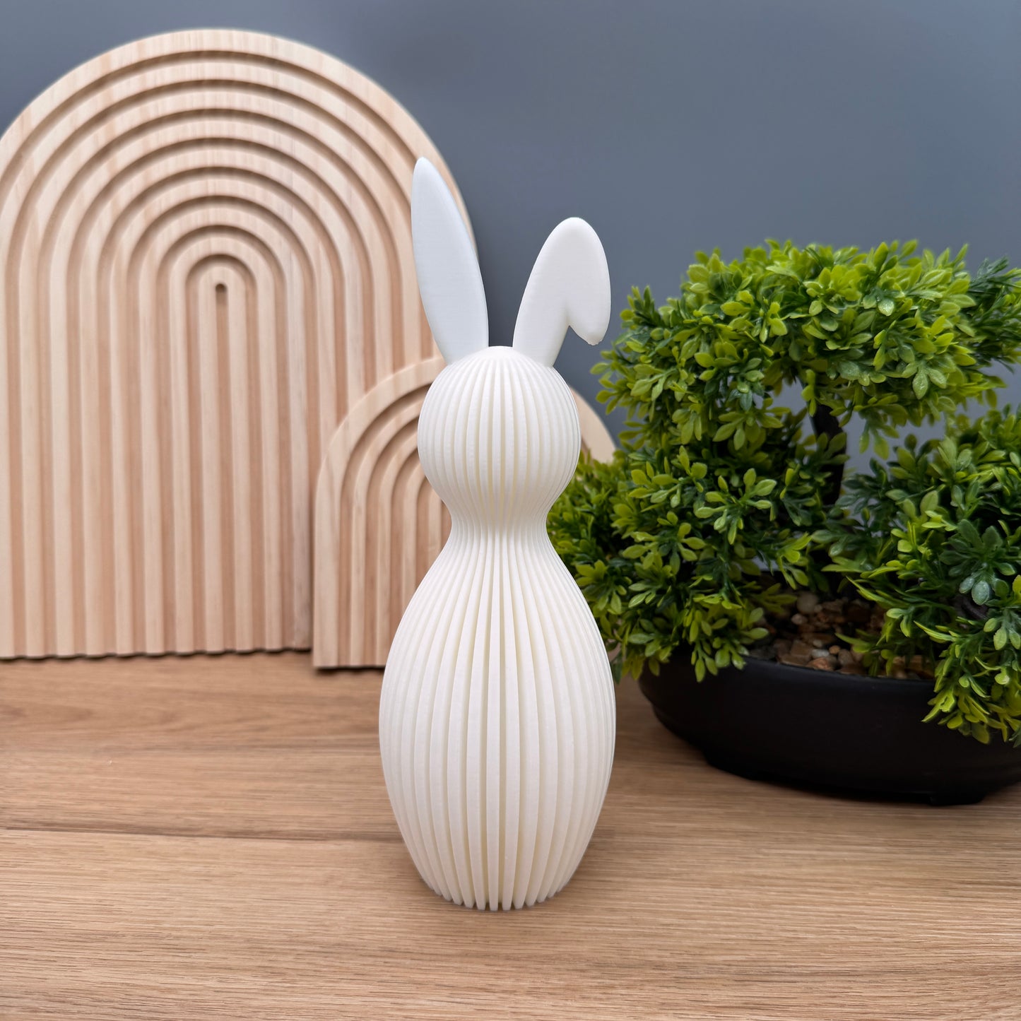 Osterdeko Osterhase Schlappohr Deko in verschiedenen Farben zu Ostern, minimalistisch, stilvoll, elegant, 3D-Druck, Knickohr, Geschenk