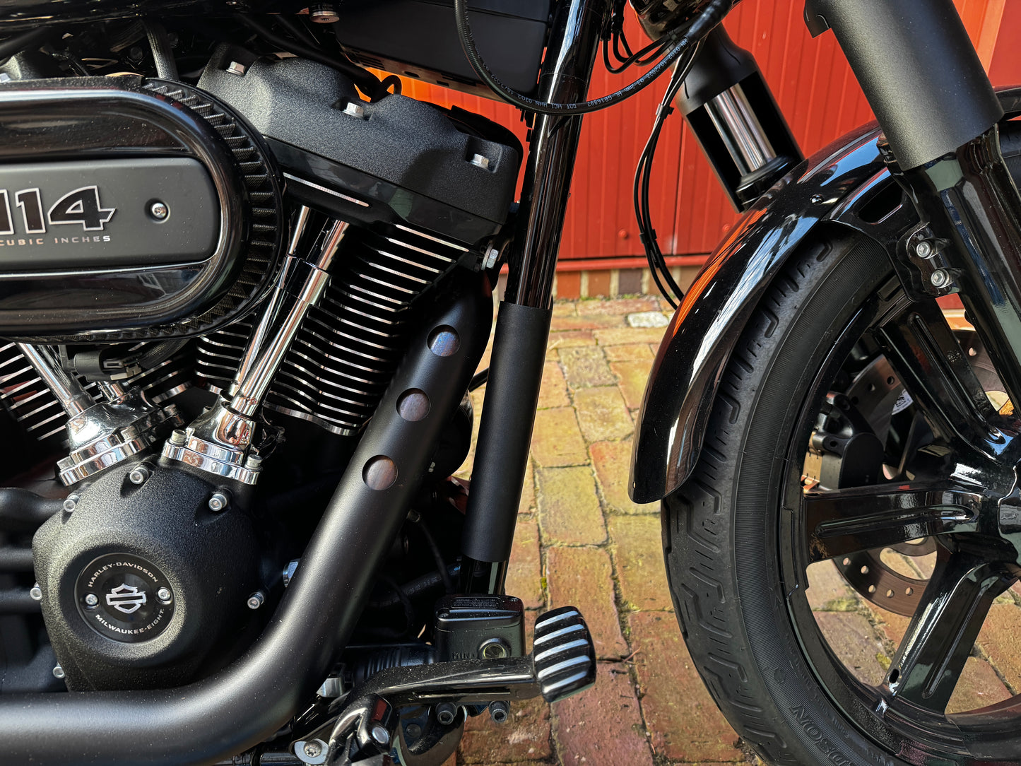 VIN Abdeckung für Harley-Davidson Streetbob und Softail ab 2018