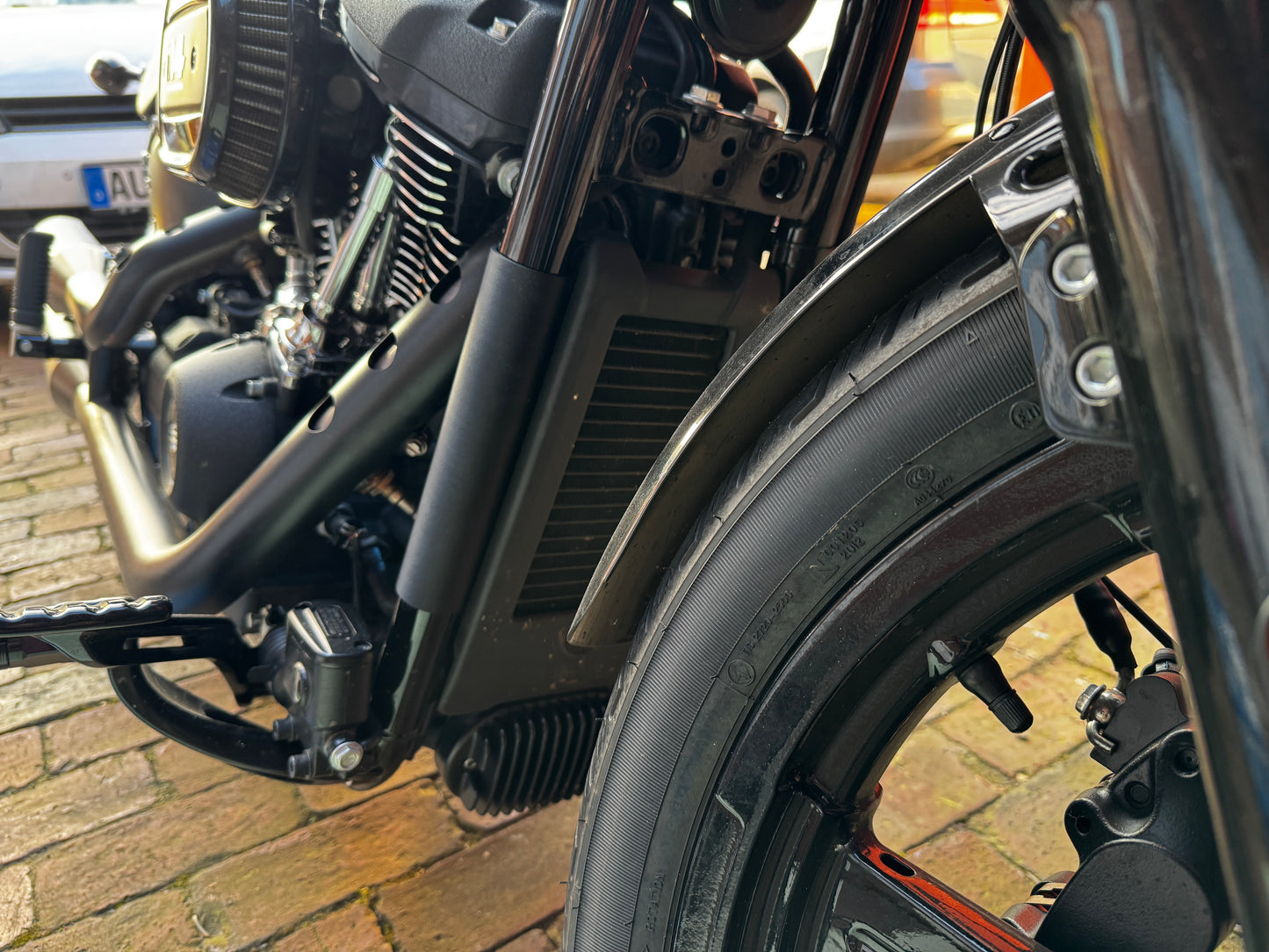 VIN Abdeckung für Harley-Davidson Streetbob und Softail ab 2018