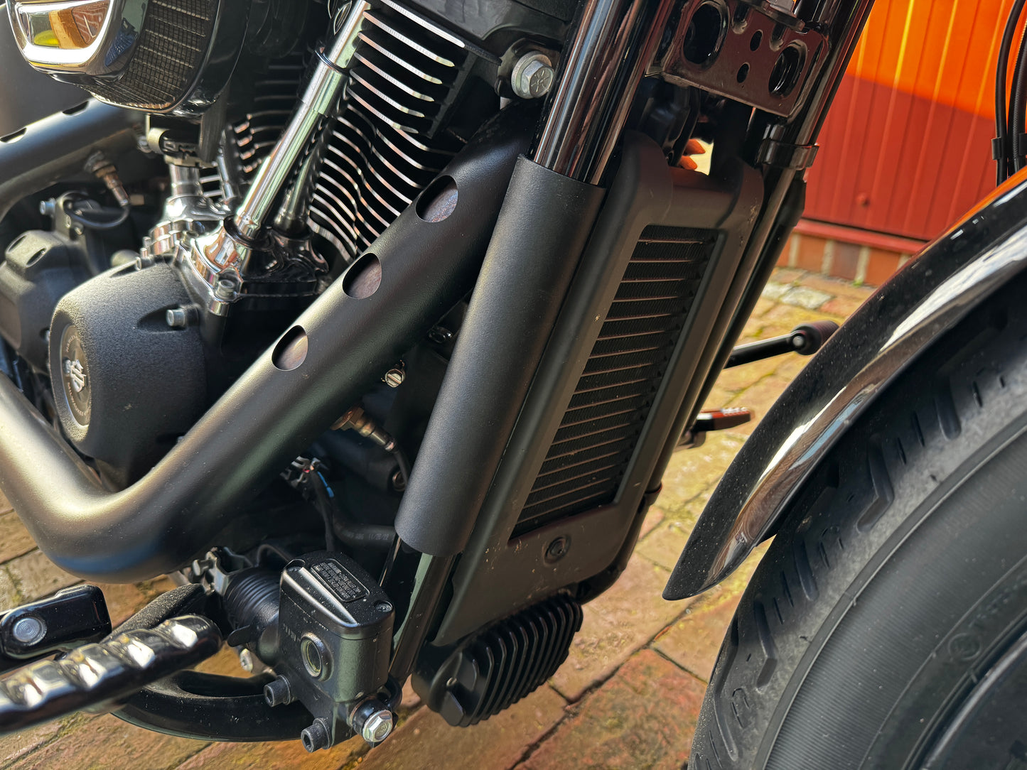 VIN Abdeckung für Harley-Davidson Streetbob und Softail ab 2018